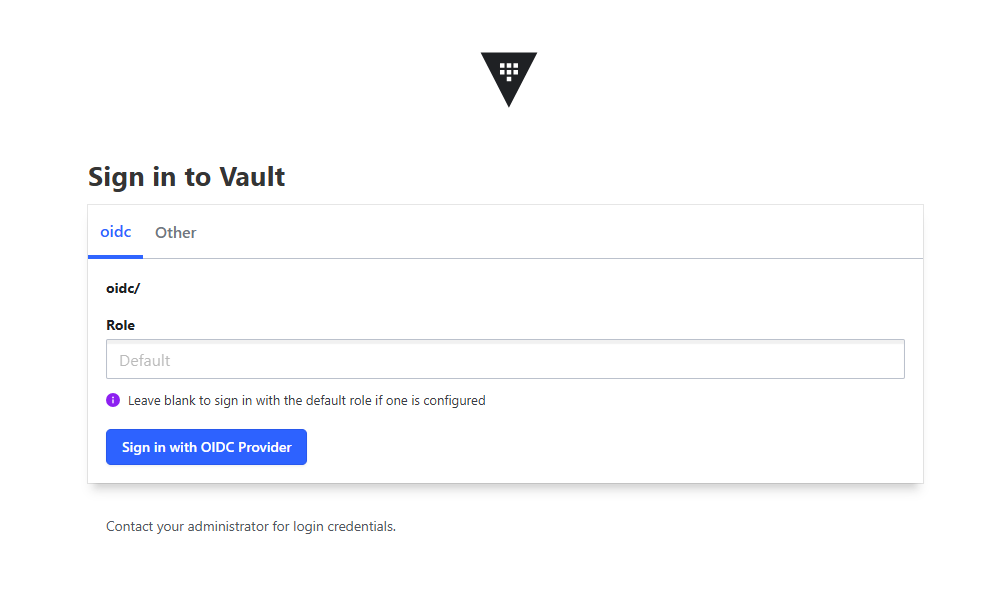 OIDC Login